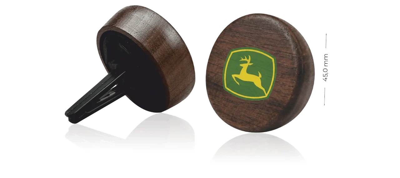 Invame Motion Wood Premium – Autoduft mit Logo