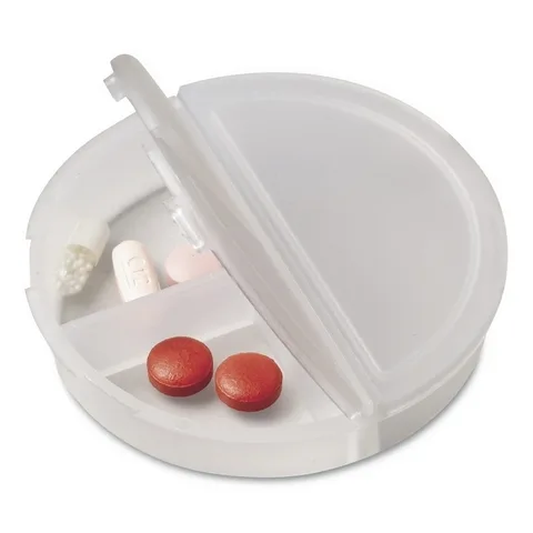 Pillerask med 3 fack