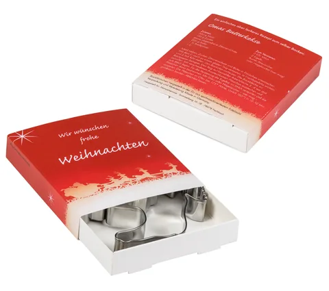 Pfefferkuchenformen in einer Box, 2 Stück