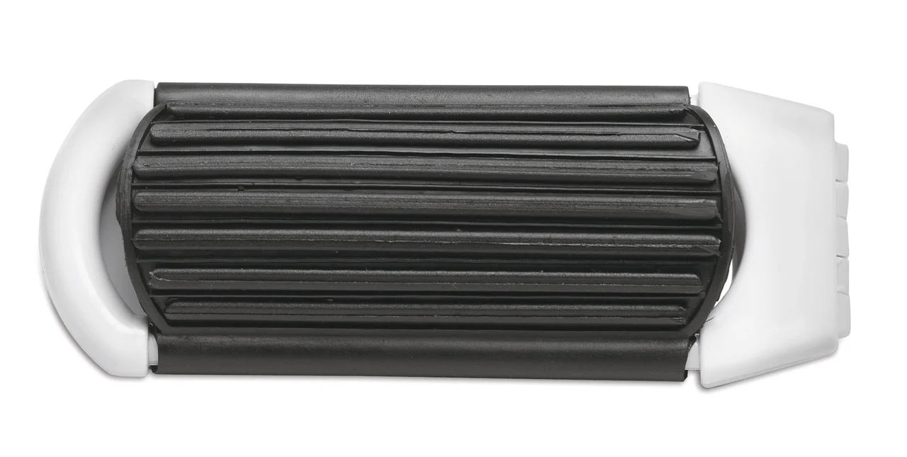 Vikbar hårborste med spegel