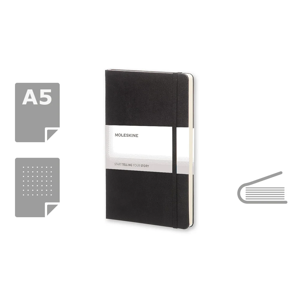 MOLESKINE anteckningsbok ca A5