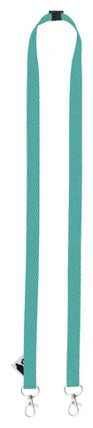 Subyard 15 Double Safe RPET specialanpassat nyckelband med sublimering
