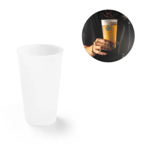 KANE. Korduvkasutatav joogitops PP-plastikust 500 ml