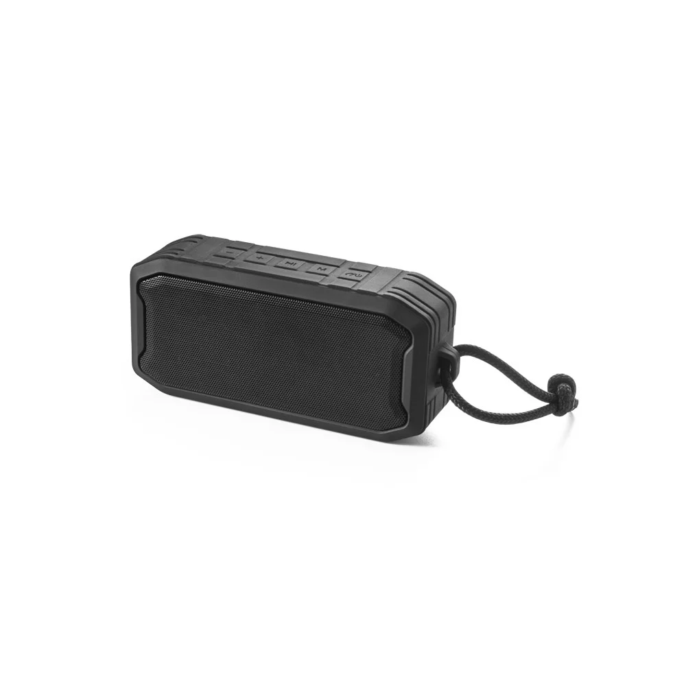 SHEERAN. Bärbar 10W högtalare med IPX7 och 9h batteritid på 100 % Återvunnen ABS