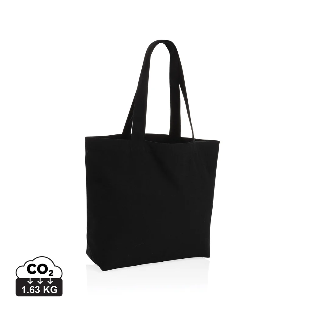Impact AWARE™ ofärgad shoppingväska i 240 gsm återvunnen canvas med ficka