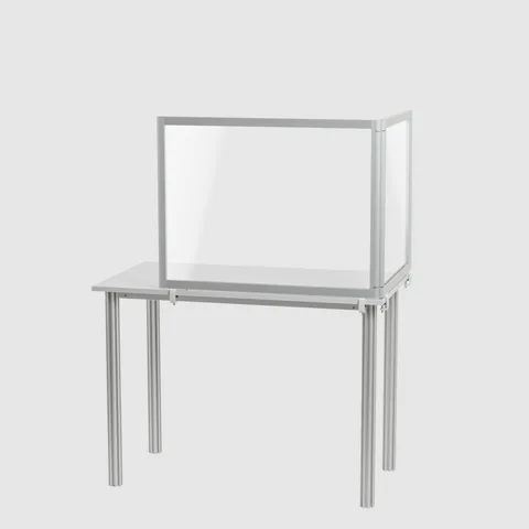 Hygiene barrier with two sides