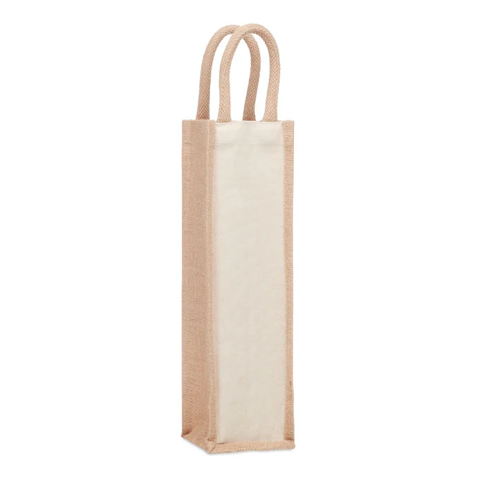 Presentpåse 1 flaska i jute
