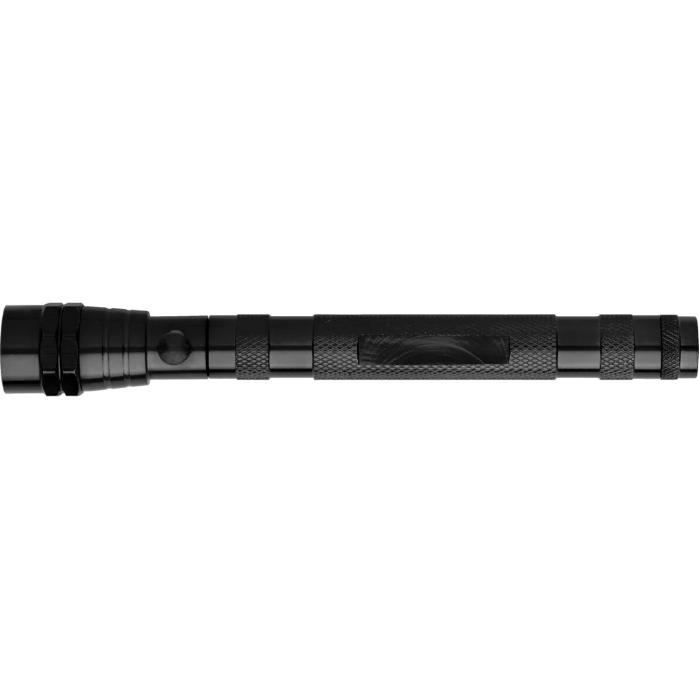 Teleskopisk ficklampa med 3 LED-lampor