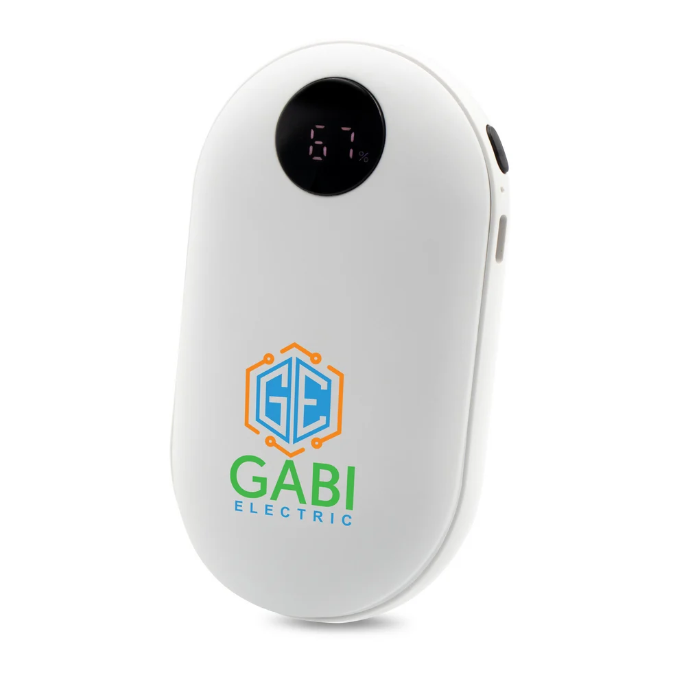 Powerbank 5000 mAh med handvärmare Kael