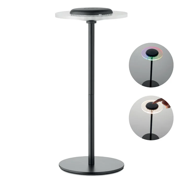 Rechargeable iron table lamp