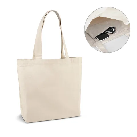 BETO. 100% bomull canvas påse (280 g/m²)