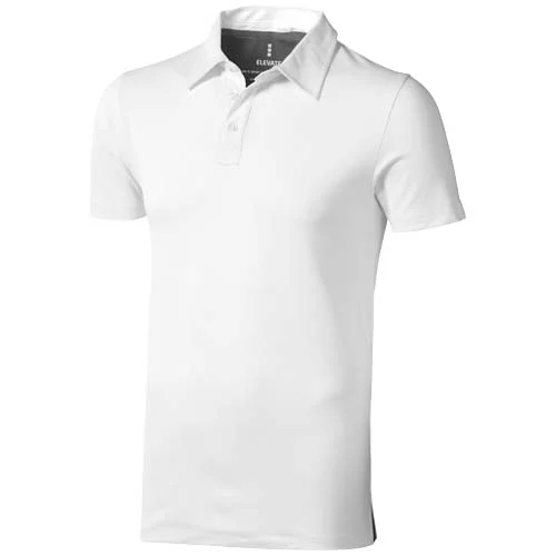 Markham 200 g/m² kortärmad herrpikétröja stretch