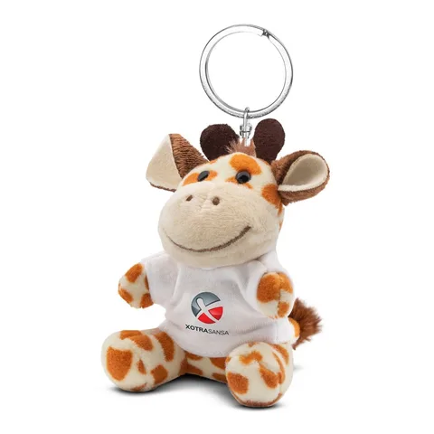 Plyschgiraff med nyckelring | Lizzy