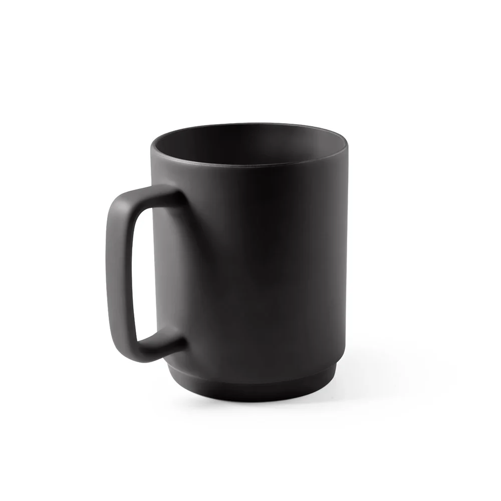 MIGHTY. Keramikmugg med cylindrisk kropp 330 mL