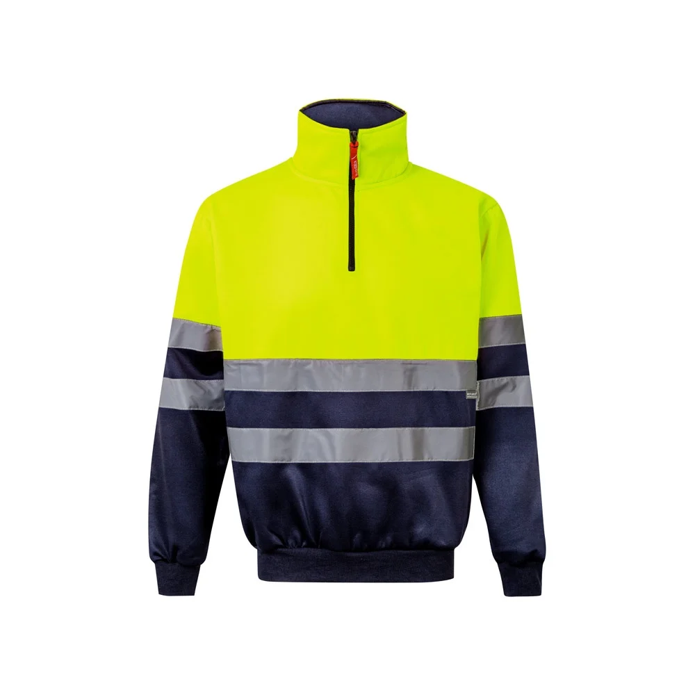 VL THOR. Tvåfärgad sweatshirt (300g/m²) i polyesterfleece (100%)
