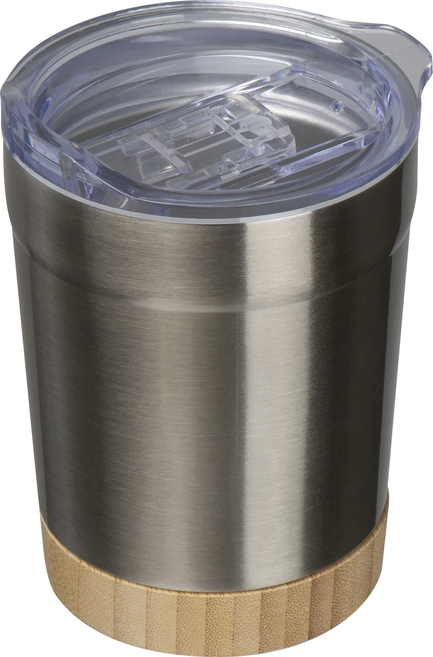 Taaskasutatud terasest kruus TURIN 300 ml