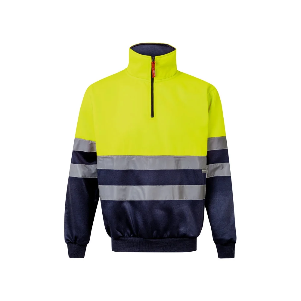 VL THOR LARGE. Tvåfärgad sweatshirt (300g/m²) i polyesterfleece (100%)