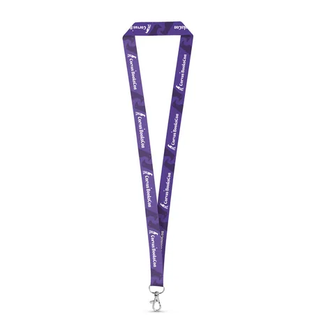 WINDSOR. SET Lanyard SUBLIMATION Long II (20 mm) i återvunnen polyester (100 % rPET) med 20 mm karbinhake