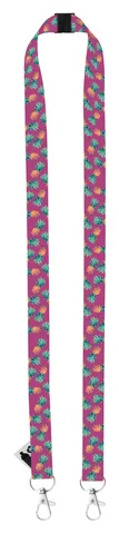 Subyard Double Safe RPET specialtillverkat nyckelband med sublimering