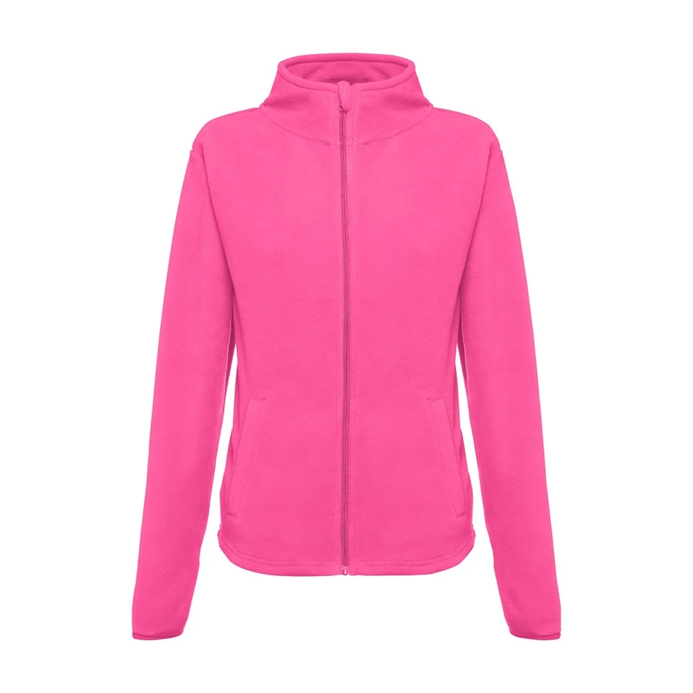 THC HELSINKI WOMEN. Polar fleecejacka i polyester med bälte för kvinnor