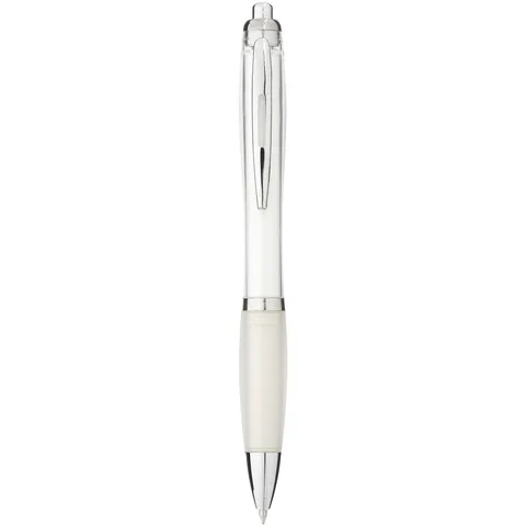 Nash ballpoint pen coloured barrel and grip (blue ink)