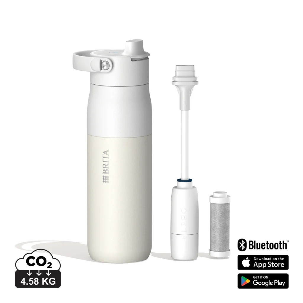 BRITA LARQ iQ Track vattenflaska med rening 680ML