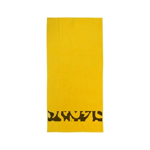 Towel with bordering for sublimation