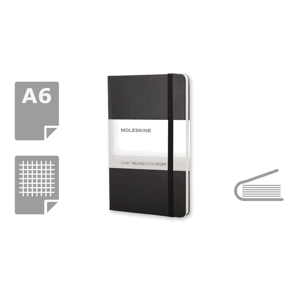 MOLESKINE anteckningsbok ca A6