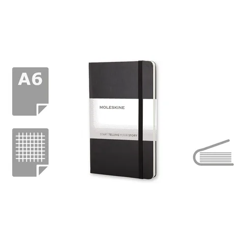 MOLESKINE anteckningsbok ca A6