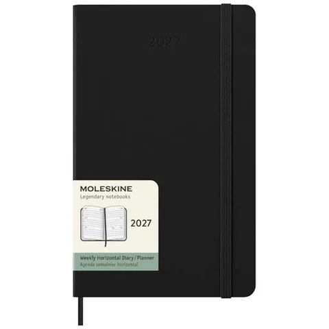 Moleskine Wochenkalender 12 Monate L horizontal mit Hardcover
