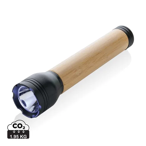 Lucid 5W RCS-certifierad ficklampa i återvunnen plast och bambu