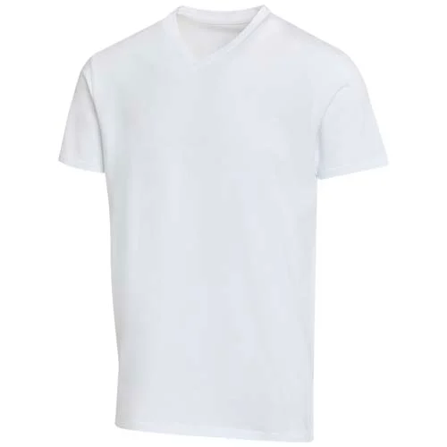 Balfour 200 g/m² kortärmad v-ringad unisex-T-shirt av ekologiskt OCS-material