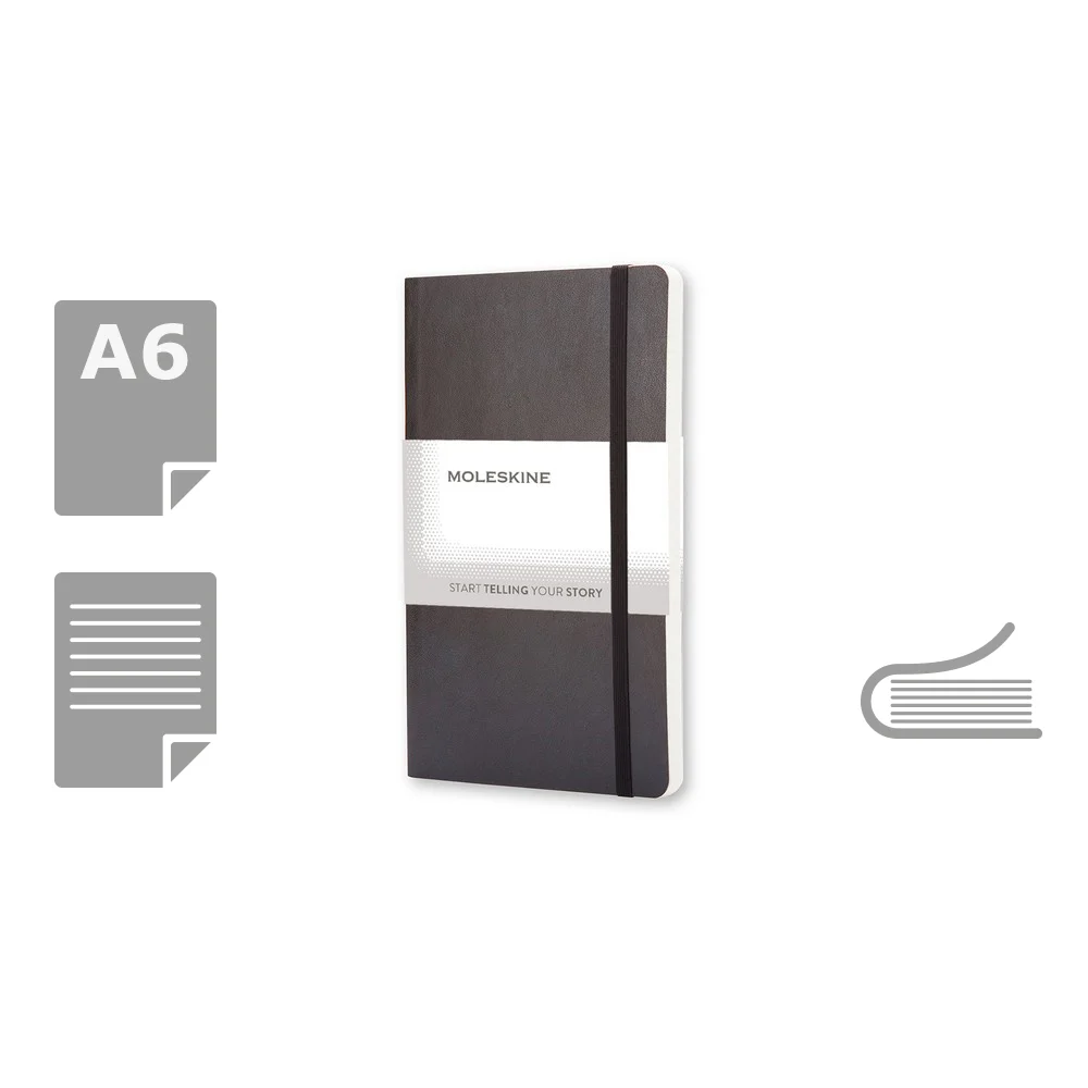 MOLESKINE anteckningsbok ca A6