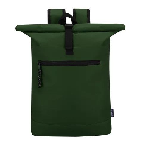 Rolltop-ryggsäck för 15 tum laptop i RPET