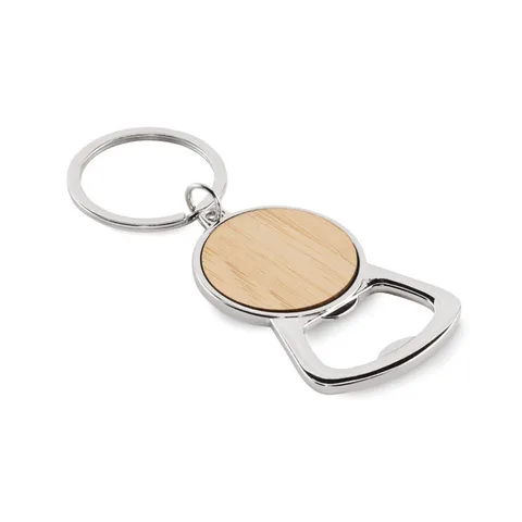 Recycled aluminium key ring