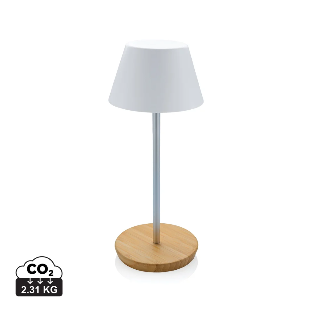 Pure Glow RCS bordslampa i återvunnen plast med USB-laddning