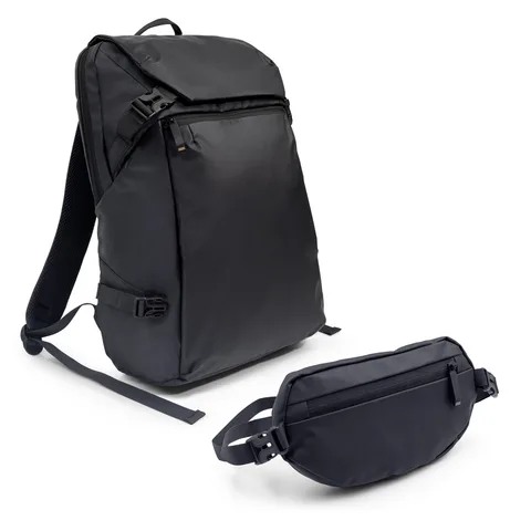 Air Gifts 2 i 1 laptopryggsäck 15,6" med midjeväska Chaundrise