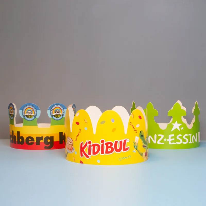 Cardboard crowns 65 x 10 cm