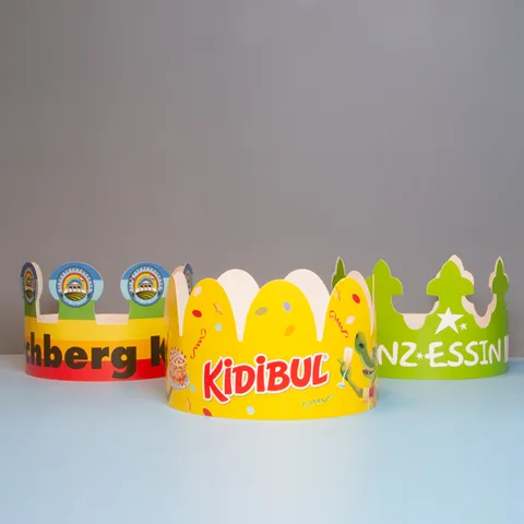 Cardboard crowns 65 x 10 cm