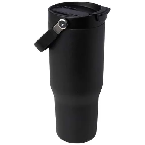 Bronx 900 ml RCS recycled stainless steel copper vacuum insulated tumbler with dual function lid