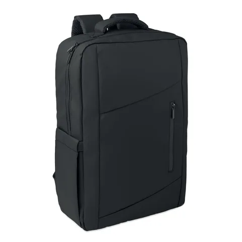 15" PU RPET laptop backpack