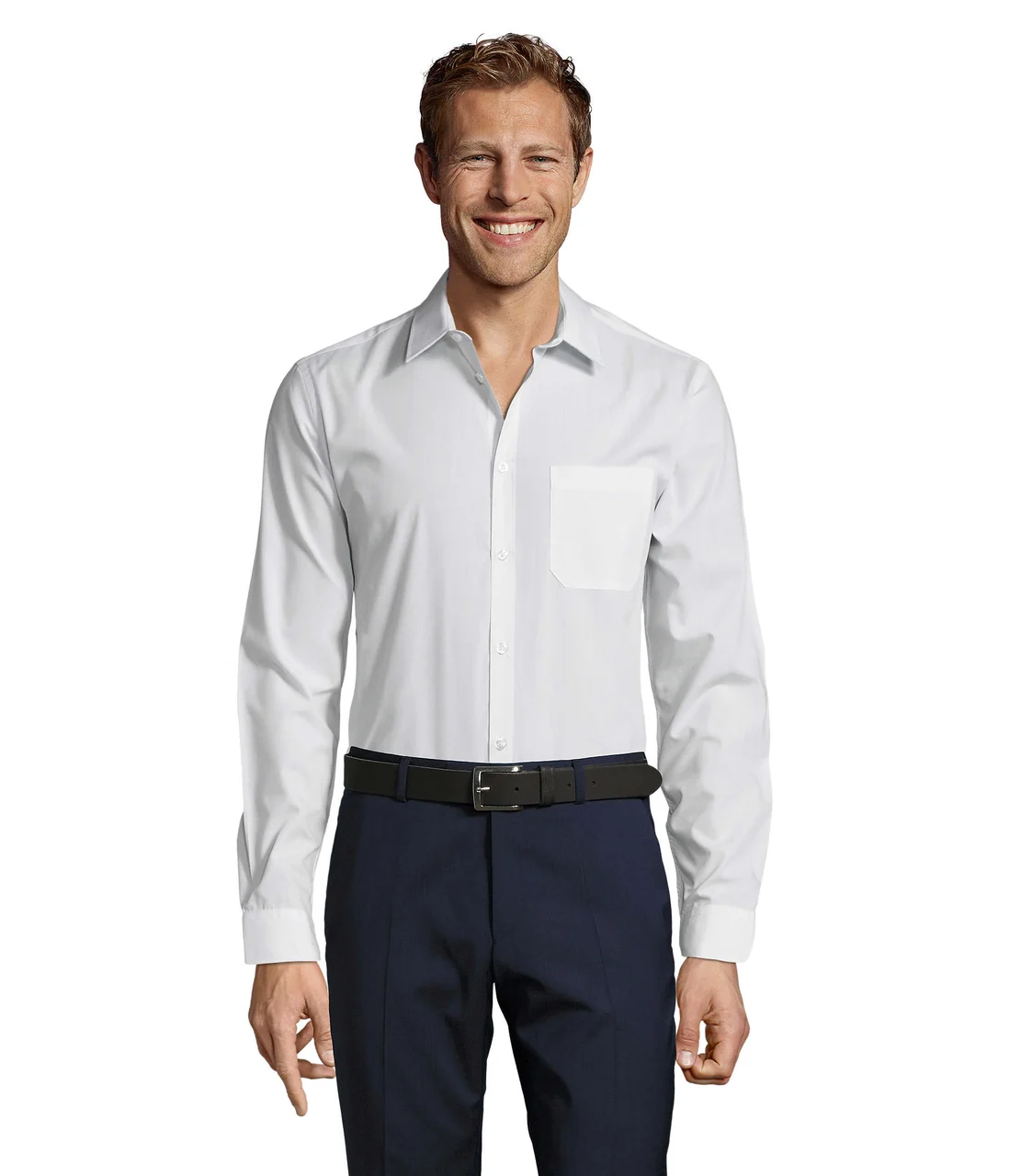 BALTIMORE FIT poplinskjorta