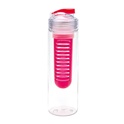 Trinkflasche mit Fruchtbehälter 700 ml