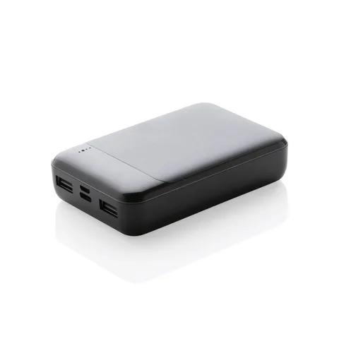 RCS-standard powerbank i återvunnen plast 10.000 mAh