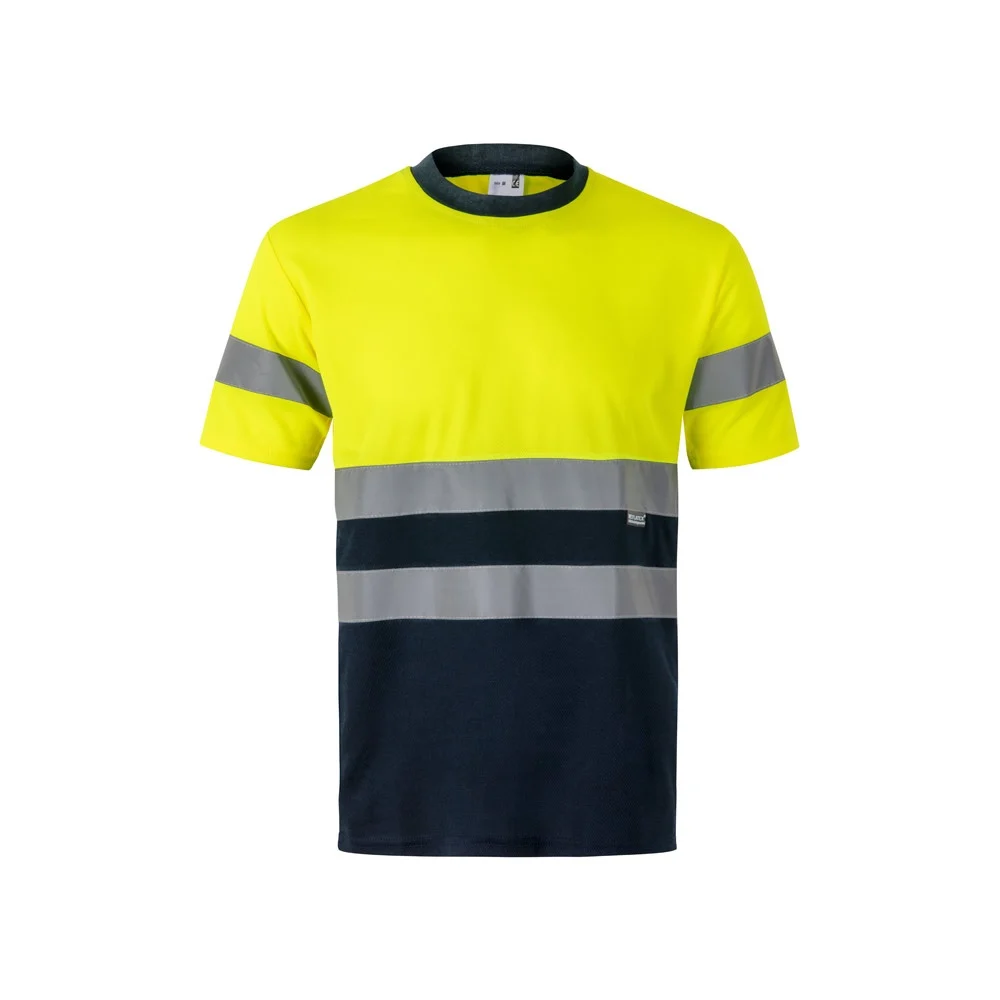 VL BRAHMA. Tvåfärgad t-shirt (140g/m²), i polyester (100%)