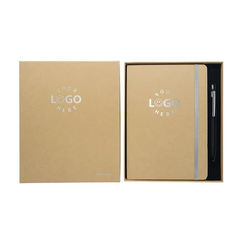 Aurora notebook and pen set