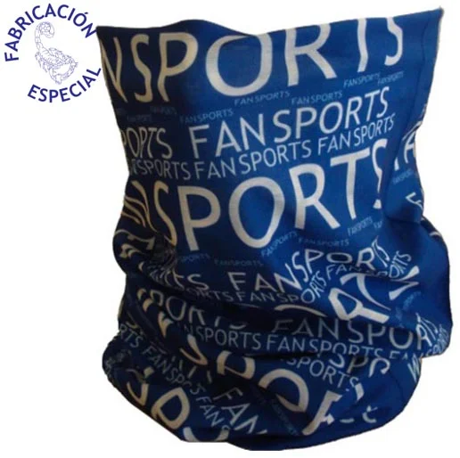 Anpassade halsvärmare och näsdukar för sportfans