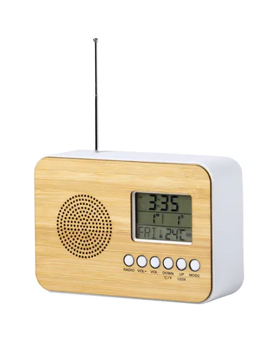 Bordio bordsklocka med radio
