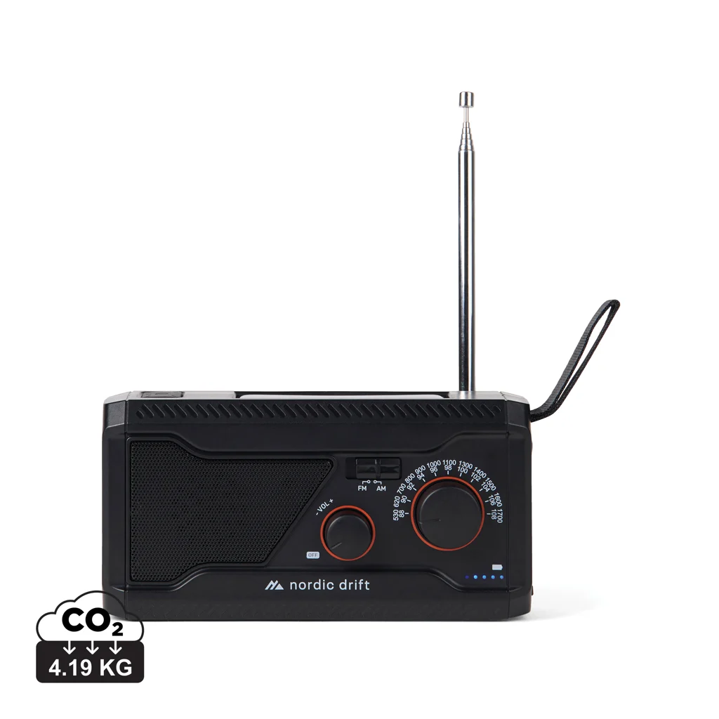 Nordic Drift Titan IPX4 multifunktsionaalne raadio 4000mah
