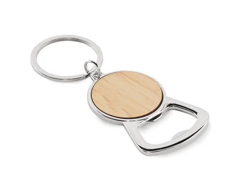 Recycled aluminium key ring